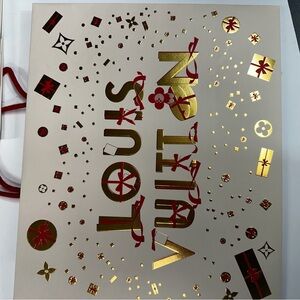 Louis Vuitton Holiday 2023 Shopping Bag Paper 16x13 Limited